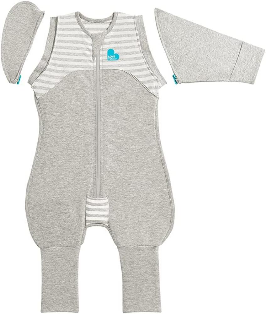 Love to Dream Baby-Pucksack Swaddle Up Transition Suit Stufe 2 M Grau Bild 1