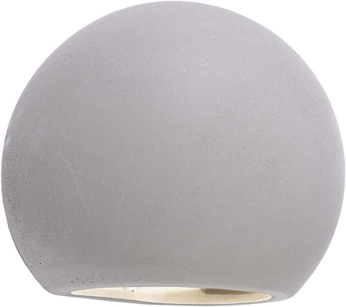 DEKO-LIGHT Osano II Wandaufbauleuchte, 220-240V AC/50-60Hz, G9, 1x max. 25 W, grau (341177) Bild 1