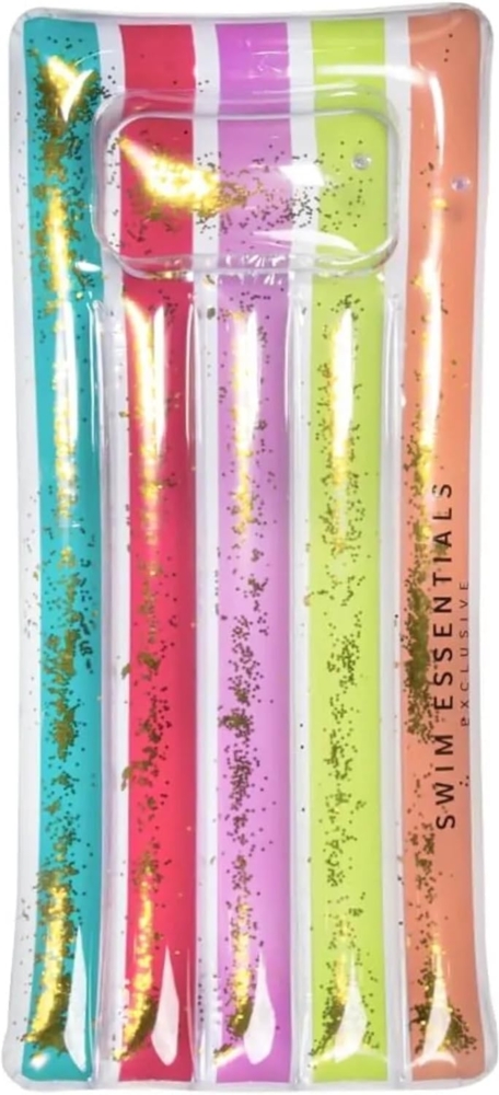 Swim Essentials Luftmatratze Regenbogen, bunt, 177x67 cm Bild 1