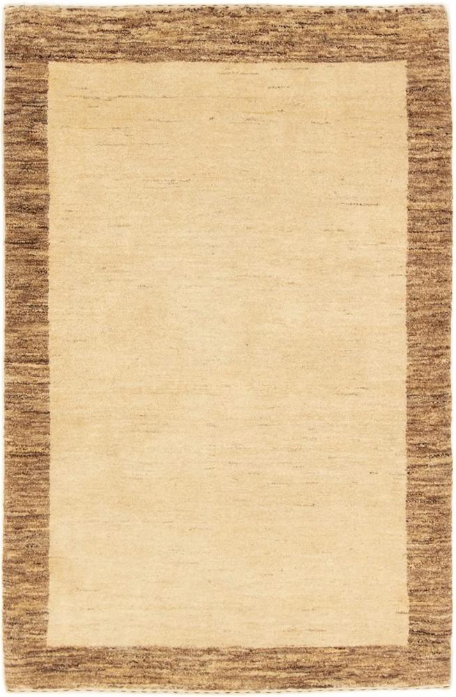 Morgenland Gabbeh Teppich - Indus - 155 x 102 cm - beige Bild 1