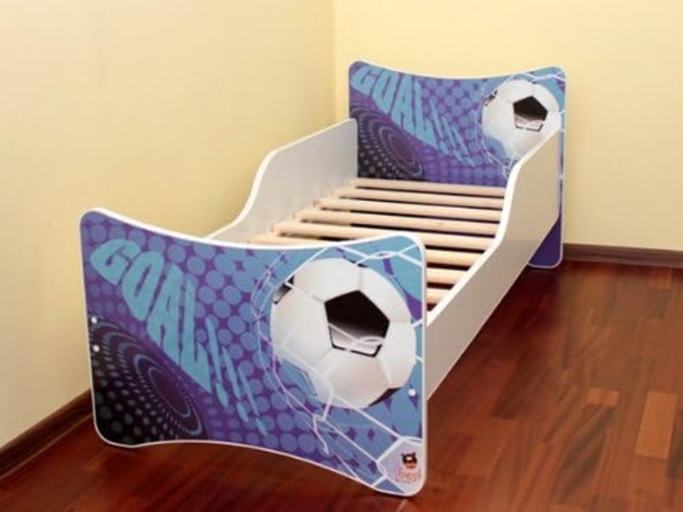 Best for Kids 'Goal' Kinderbett 90x200 ohne Matratze blau Bild 1