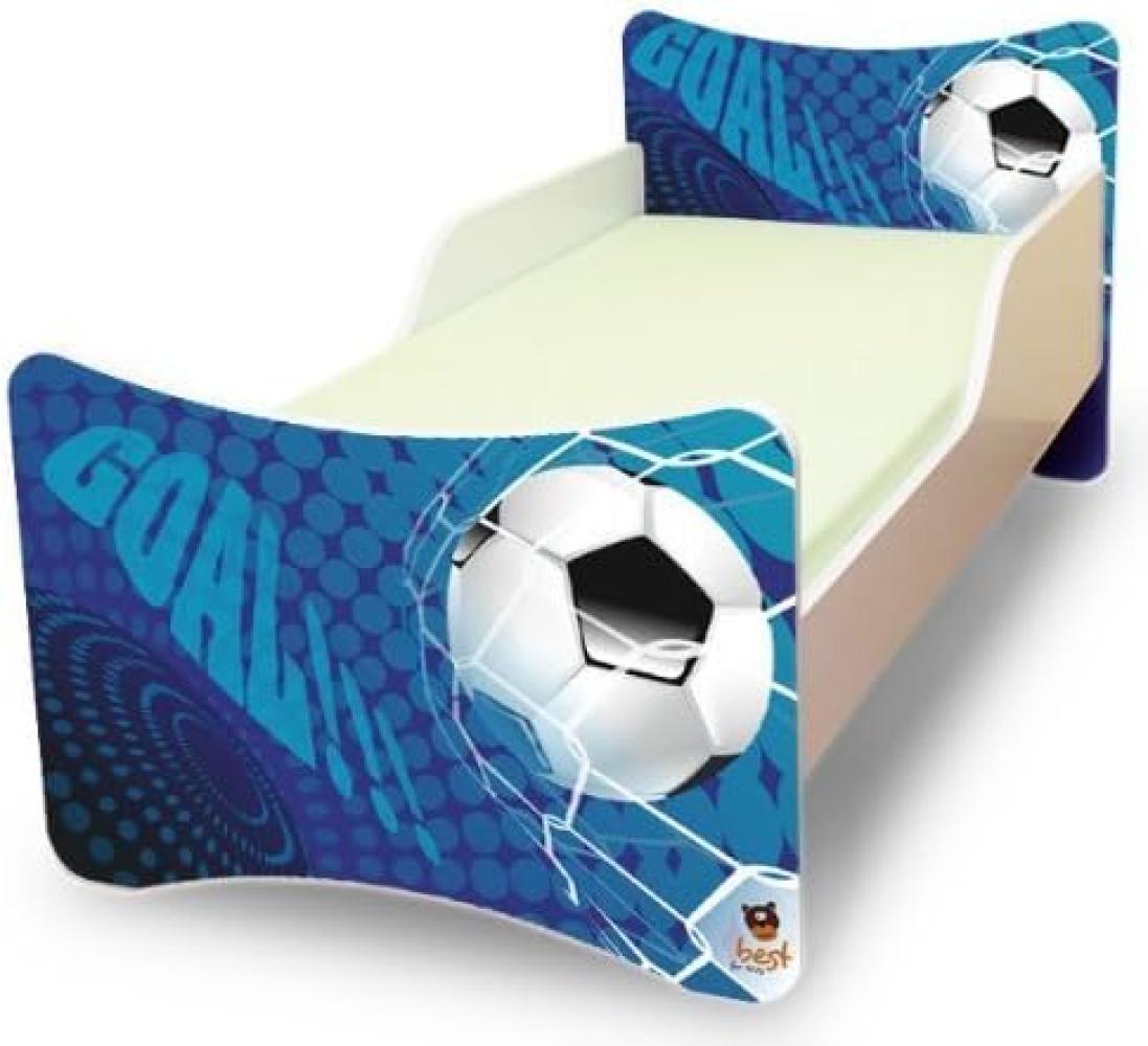 Best for Kids 'Goal' Kinderbett 90x200 ohne Matratze blau Bild 1