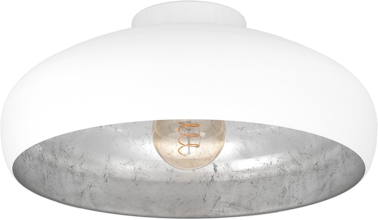 Eglo 94548 Deckenleuchte MOGANO weiß, silber, E27 max. 1X40W Bild 1