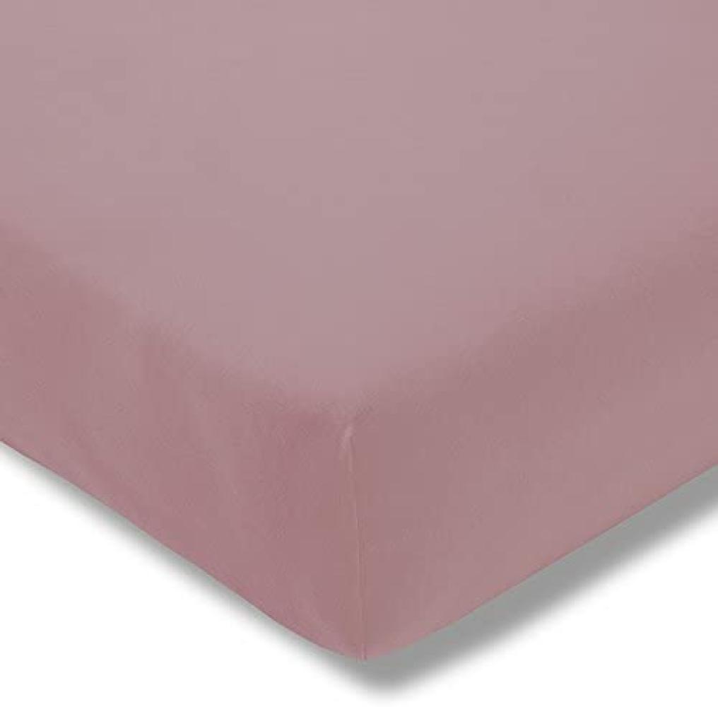 Estella Zwirnjersey Spannbetttuch für Boxspring Topper 140-160x200x7 cm flieder (620) Bild 1