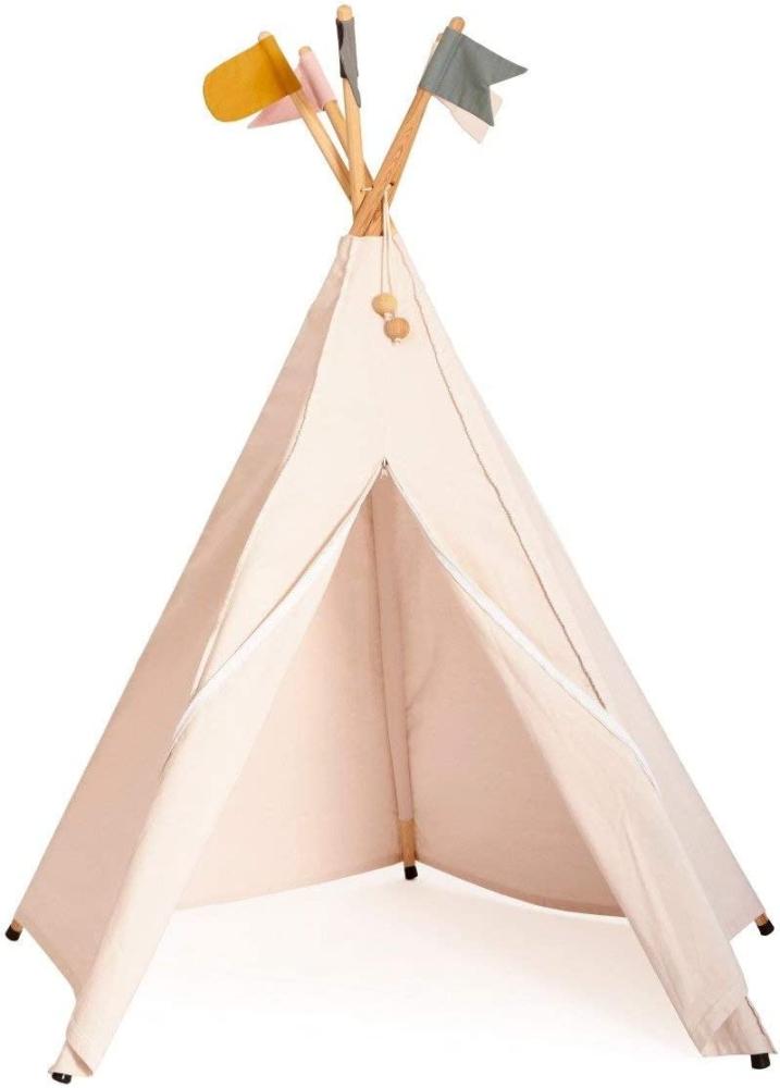 Roommate Hippie Tipi Tent Natur Braun sand hell Bild 1