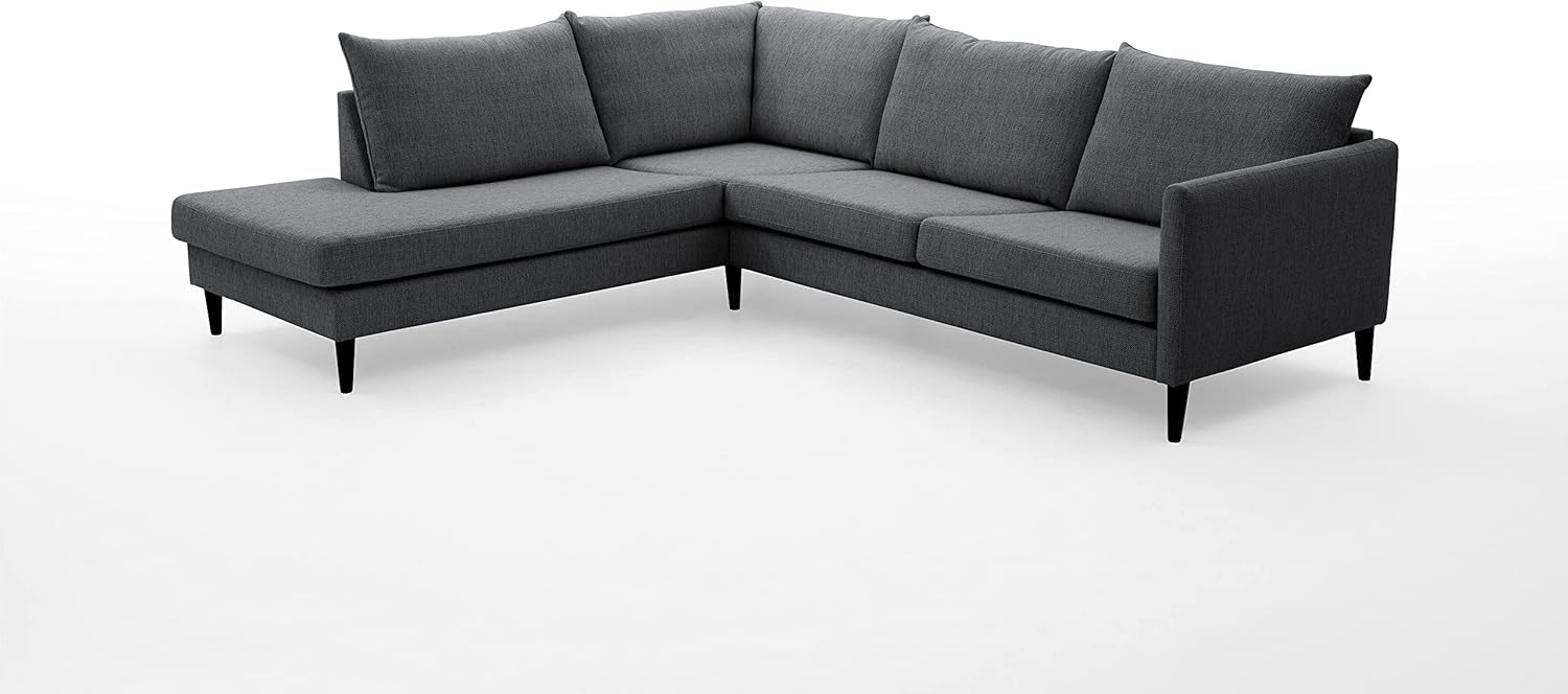 Atlantic Home Collection Ecksofa mit Ottomane Links Bild 1