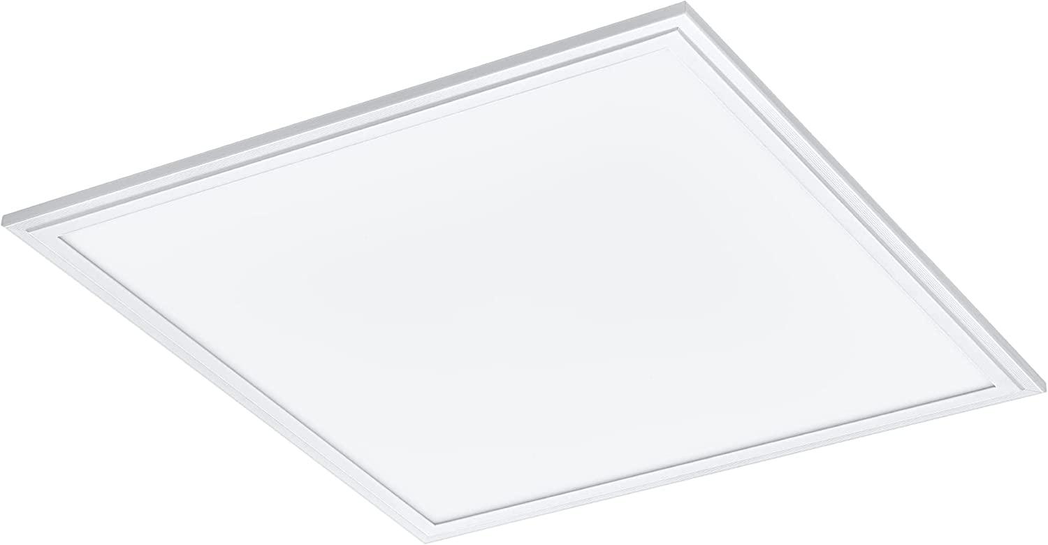 Eglo 98129 LED Deckenleuchte SALOBRENA 1 weiß L:45cm B:45cm H:1,1cm mit Schweberahmen Bild 1