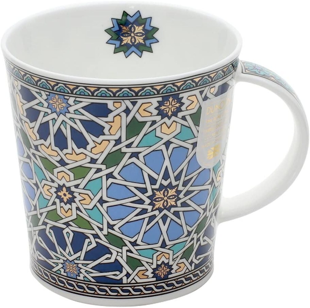 Dunoon Becher Teetasse Kaffeetasse Lomond Sheikh blau Bild 1