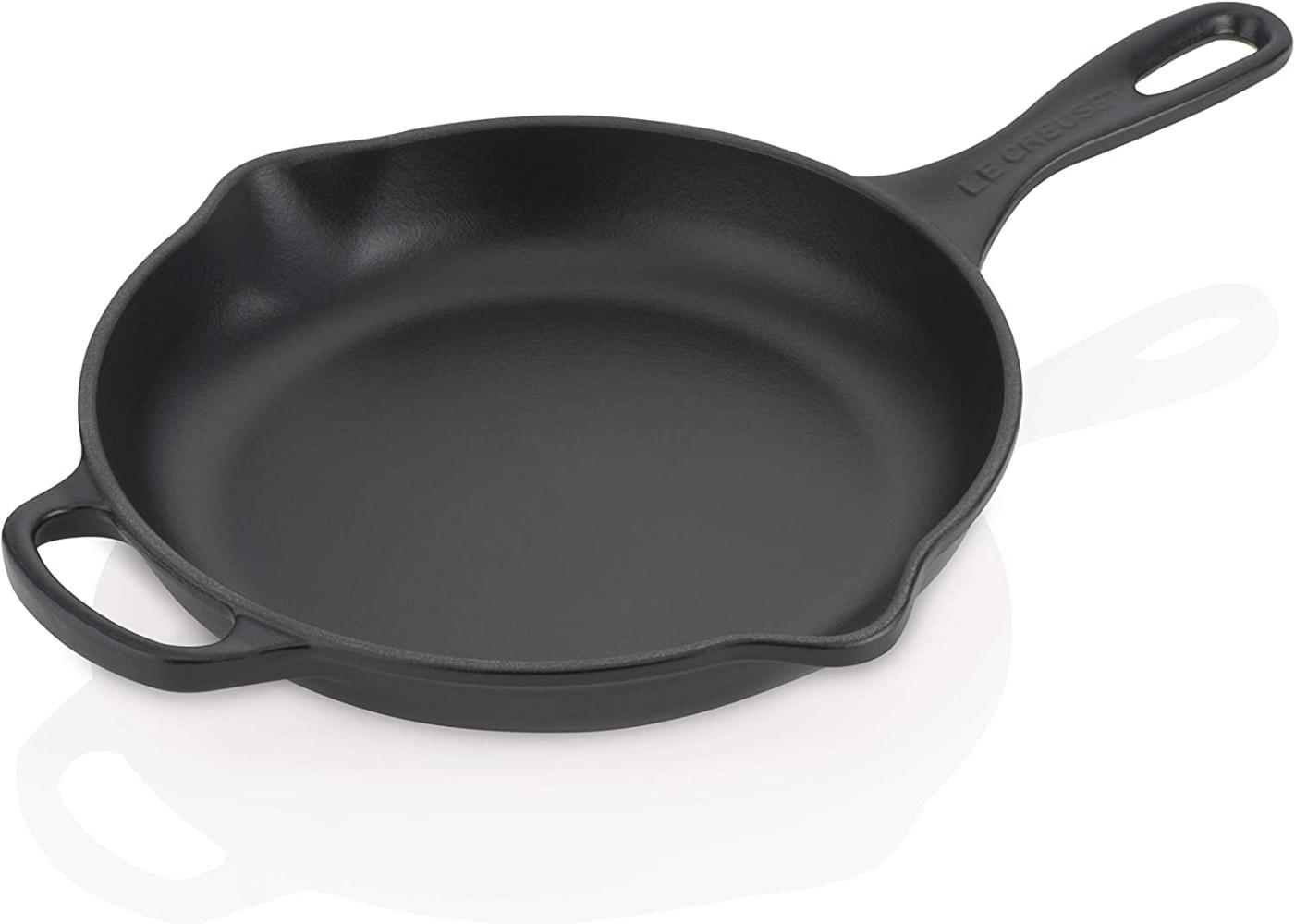 Le Creuset Brat- und Servierpfanne, Gusseisen schwarz, 23 cm Bild 1