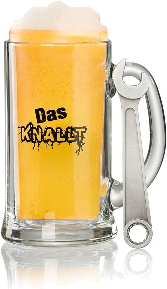 Ritzenhoff & Breker Bierkrug + Öffner 2 tlg Bier das knallt - A Bild 1