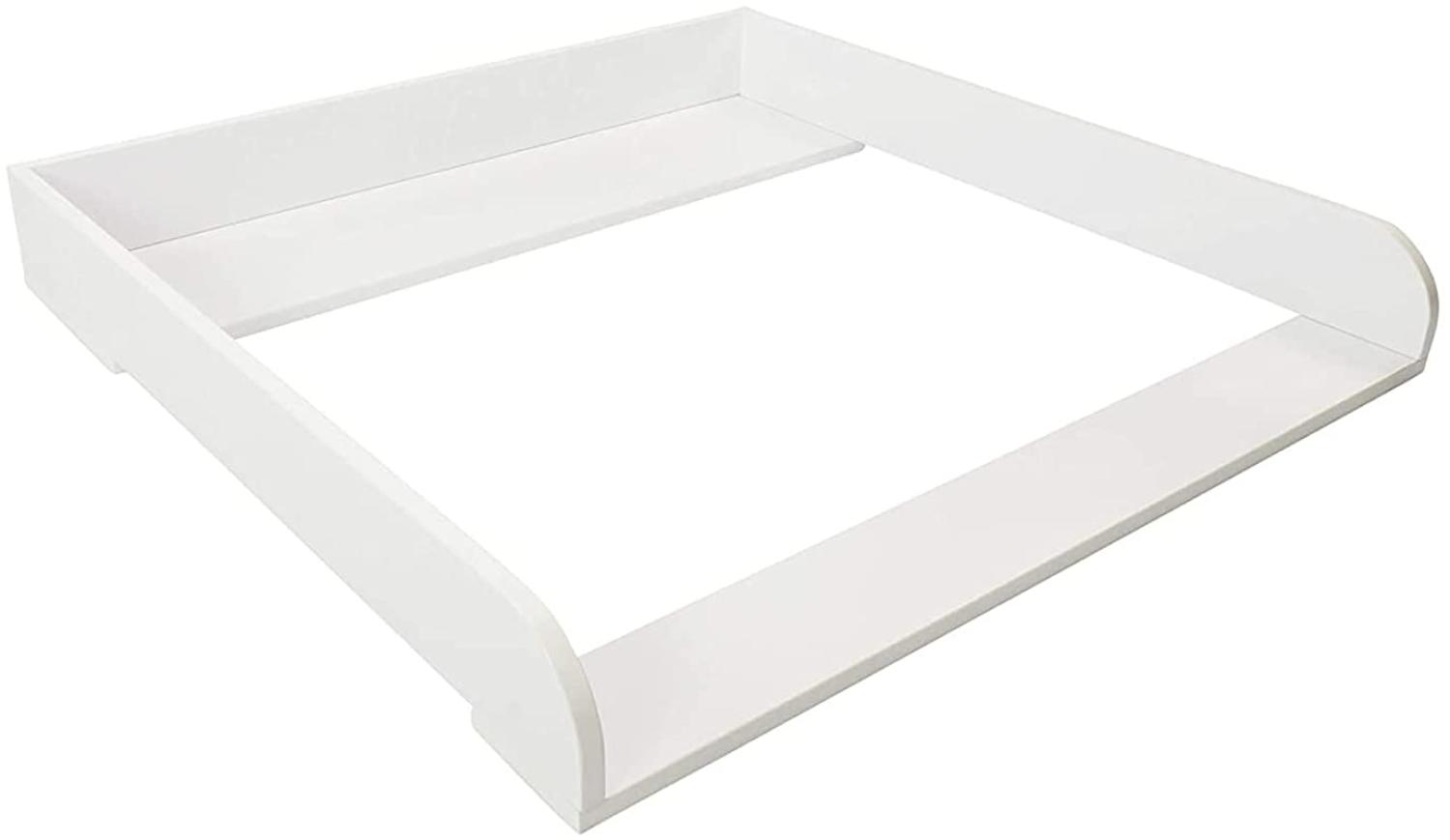 Puckdaddy 'Fridolin' Wickelaufsatz weiß, für IKEA Brimnes Bild 1