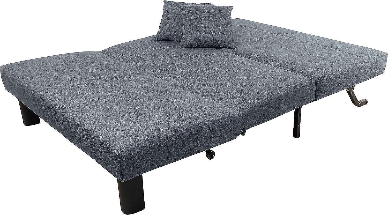 Max Winzer Faltsofa Columbus 145 x 100 x84 cm denim Bild 1