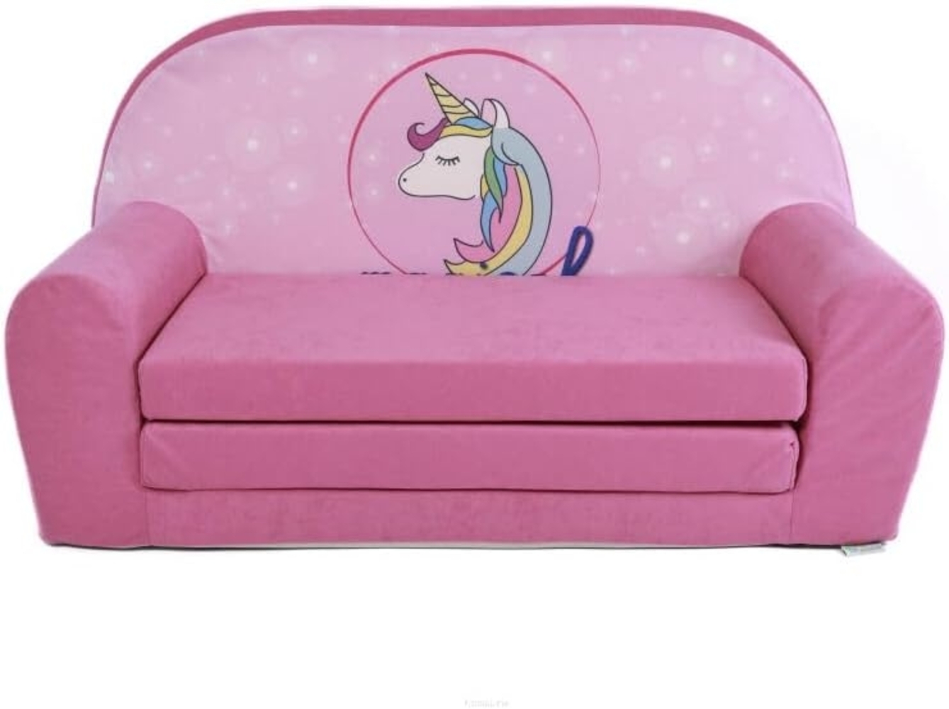 FORTISLINE 'Einhorn' Kindersofa Mini zum Aufklappen Bild 1