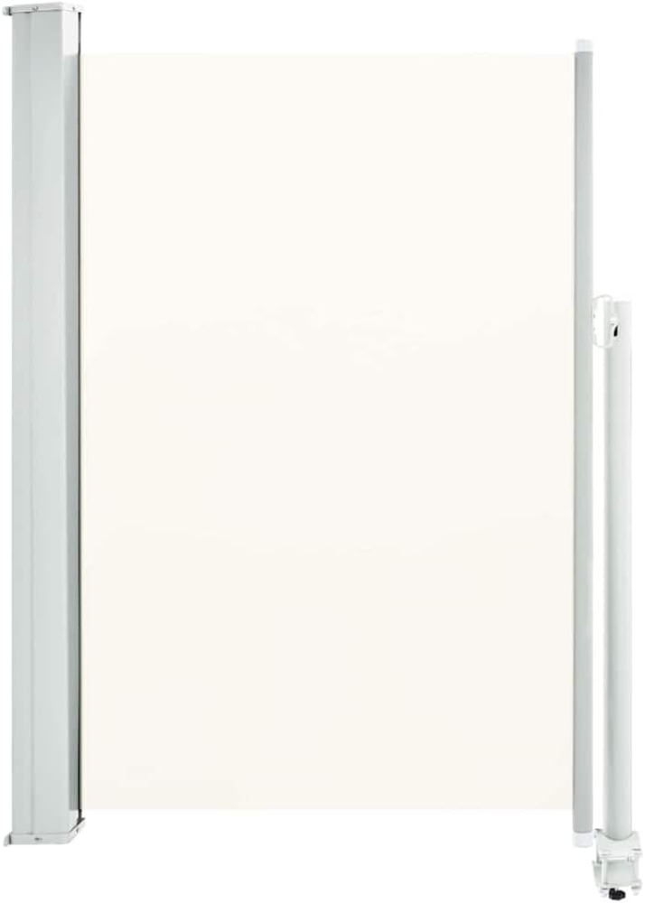 vidaXL Ausziehbare Seitenmarkise 120x300 cm Creme 45188 Bild 1