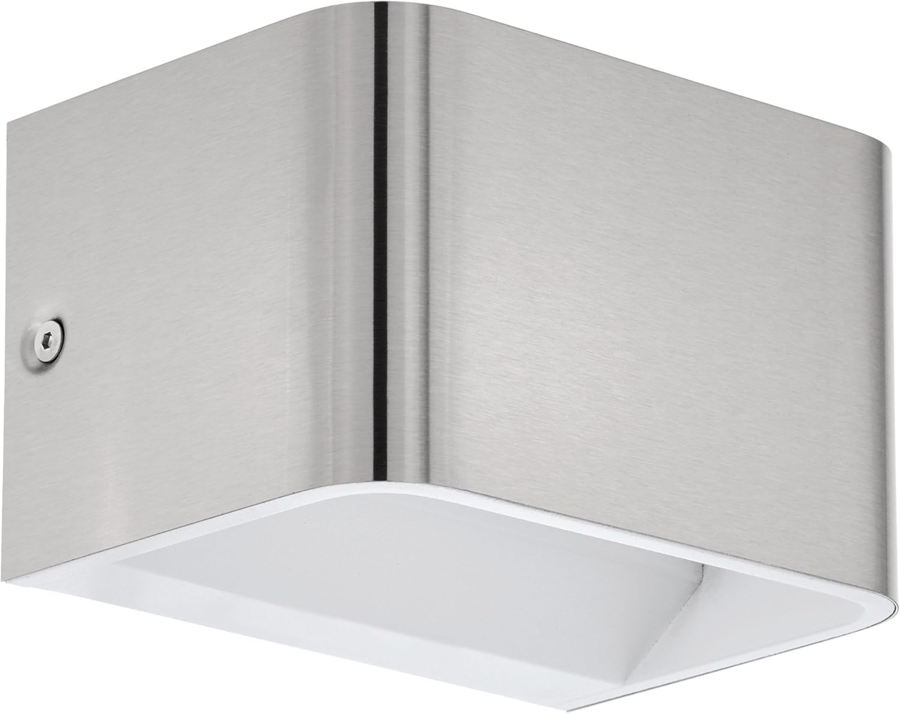 Eglo 98424 LED Wandleuchte SANIA 4 Up & Downlight Alu nickel-matt L:13cm H:8cm T:9cm 6W 3000K Bild 1