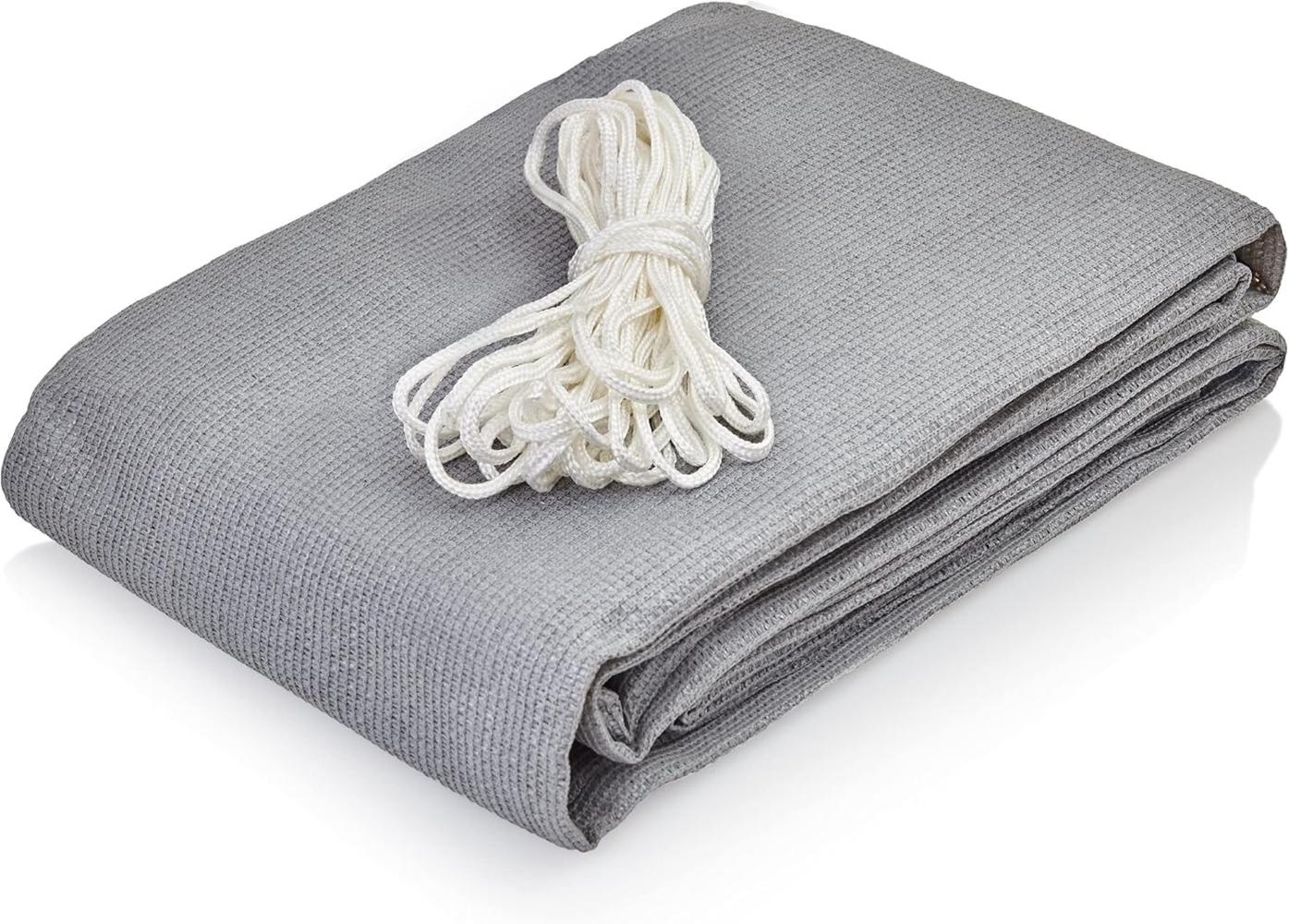 Lumaland Balkonsichtschutz 90x500 cm hellgrau Bild 1