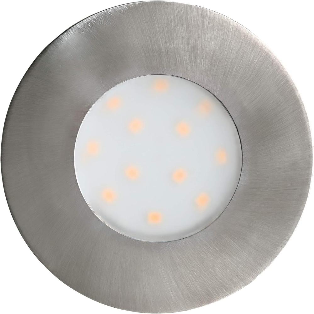 Eglo 96415 LED Outdoor Einbauleuchte PINEDA-IP nickel-matt Ø7,8cm IP44 3000K Bild 1