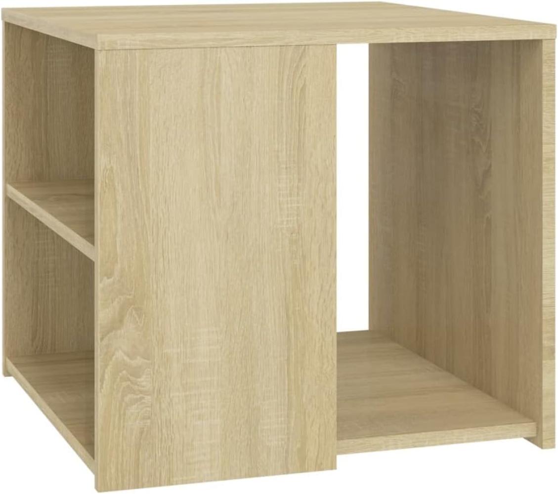 vidaXL Beistelltisch Sonoma-Eiche 50x50x45 cm Holzwerkstoff 806385 Bild 1