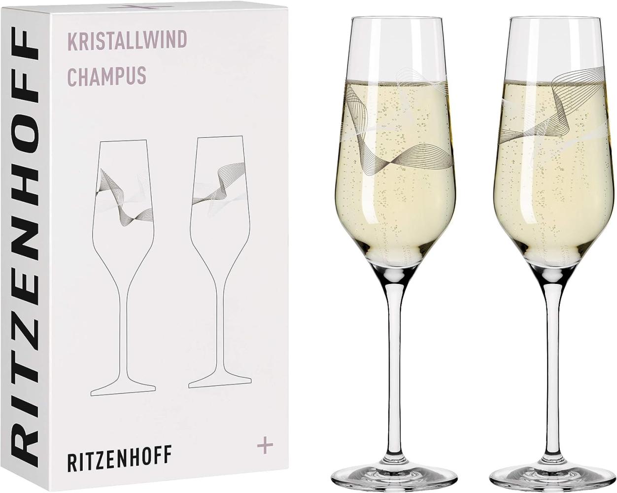 Ritzenhoff 3711002 Champagner 2er-Set 002 KRISTALLWIND Romi Bohnenberg 2021 Bild 1