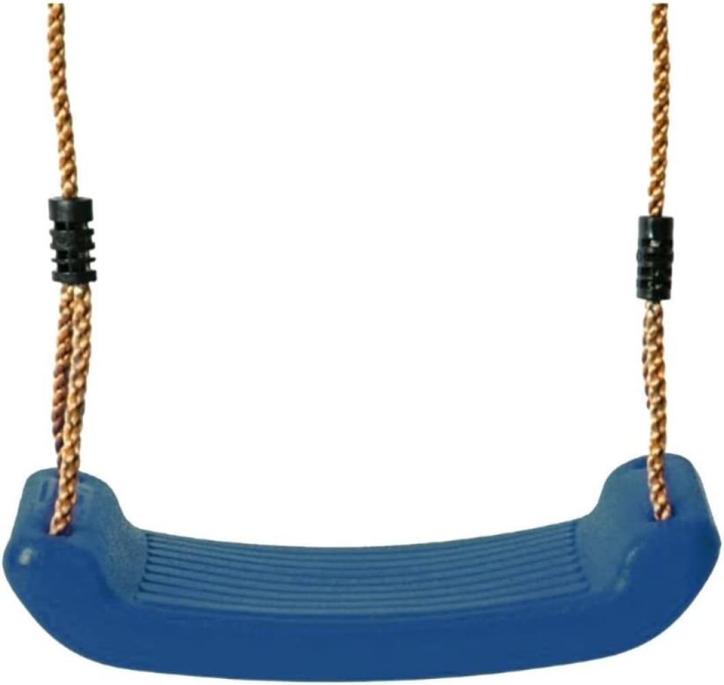Schaukelsitz Kunststoff 42x16 cm blau Bild 1