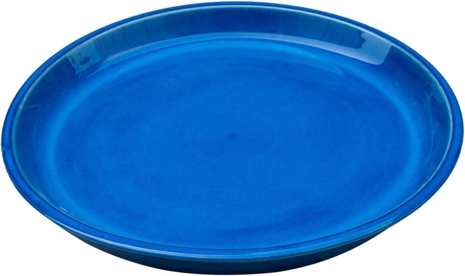 Teramico Blumentopfuntersetzer Pflanzteller Untersetzer für Blumentöpfe 40cm Royal Blau Vogeltränke, 100% Frostfest Bild 1