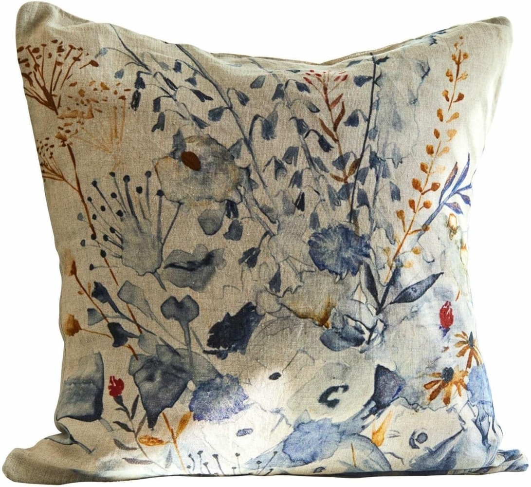 Mirabeau Kissenhülle Kissenhülle Carroll blau/beige Bild 1