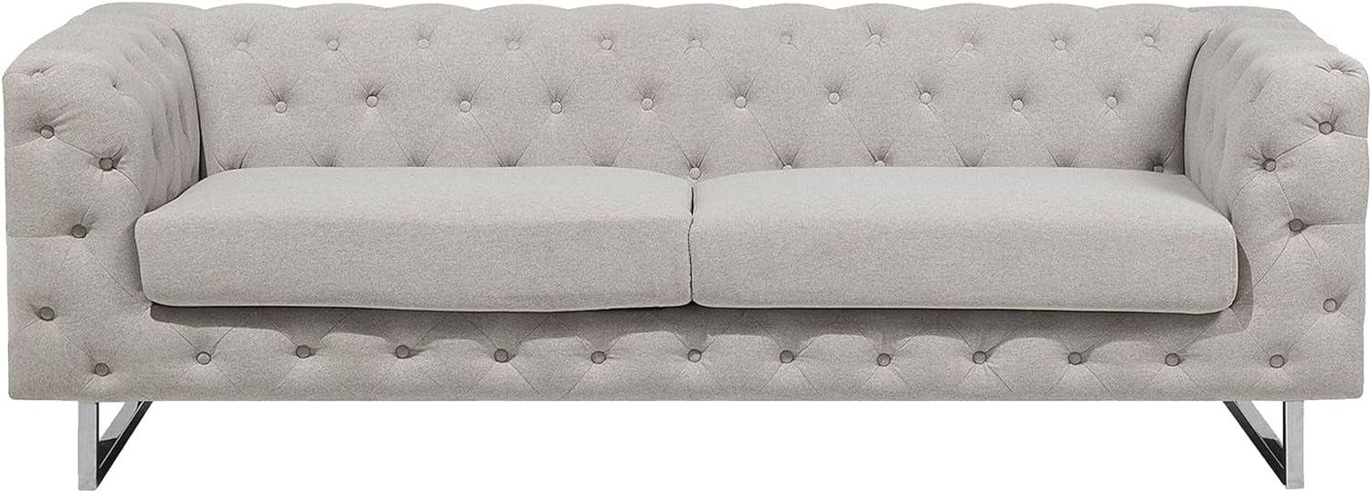 3-Sitzer Sofa Polsterbezug beige VISSLAND Bild 1