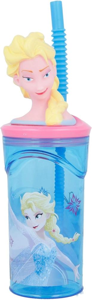 Stor 51066 - Disney Frozen / Die Eiskönigin, 3D Trinkbecher 360ml blau Bild 1