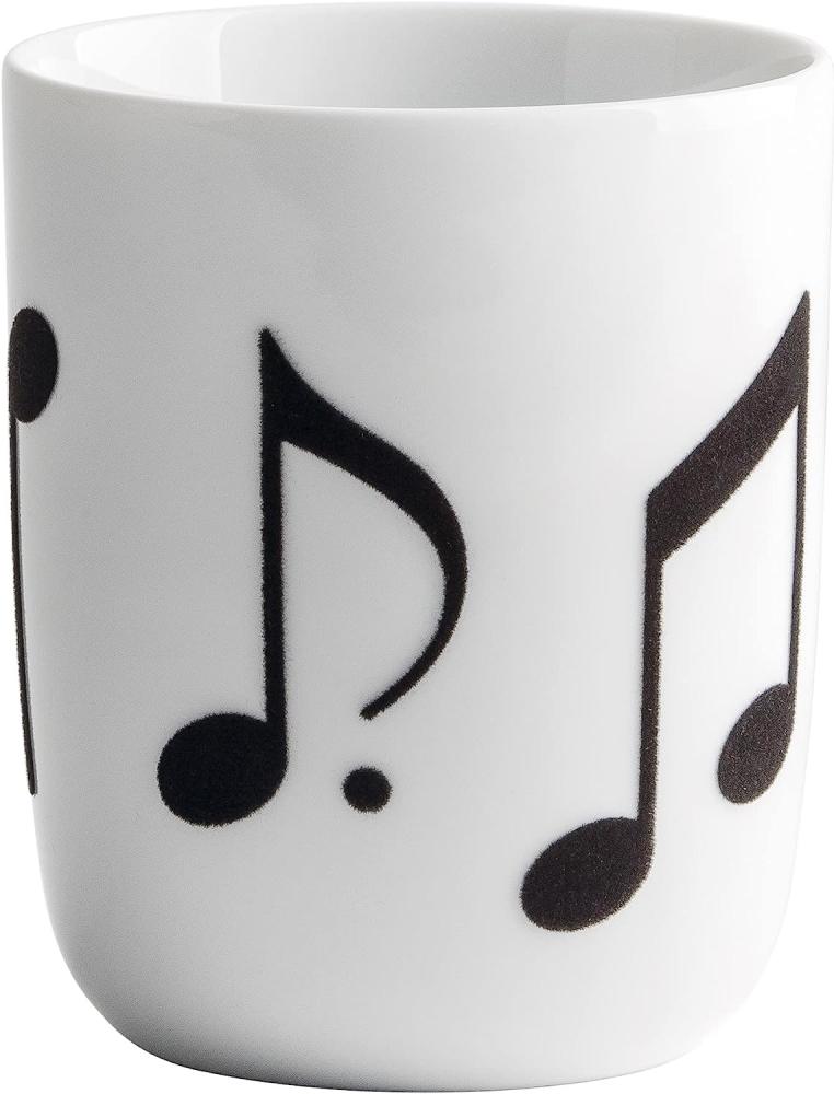 Becher 0,35 l touch! Pronto Statement Mugs touch! Schwarz Music Kahla Becher - Mikrowelle geeignet, Spülmaschinenfest Bild 1