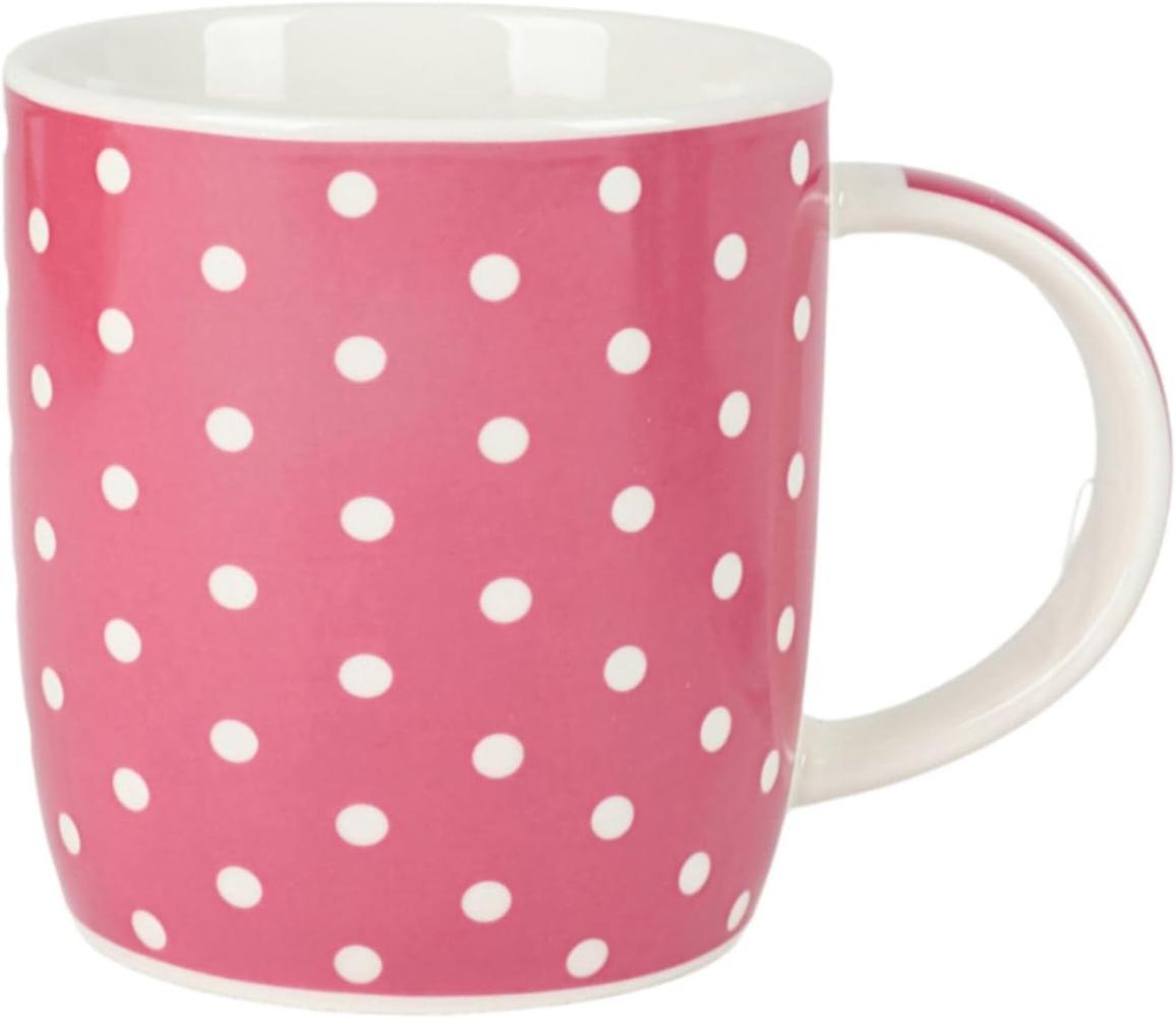 Kaffeetassen gepunktet aus Porzellan 300ml Kaffeebecher Kaffeetasse Teetasse Bild 1