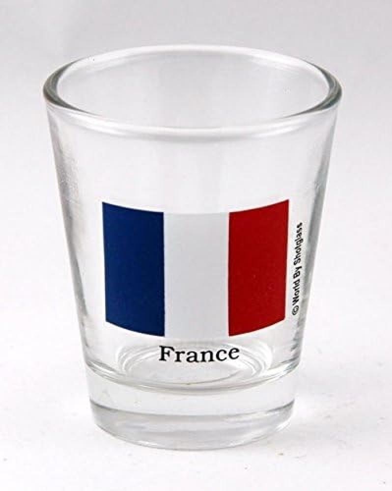 France Flag Shot Glass by World By Shotglass Bild 1