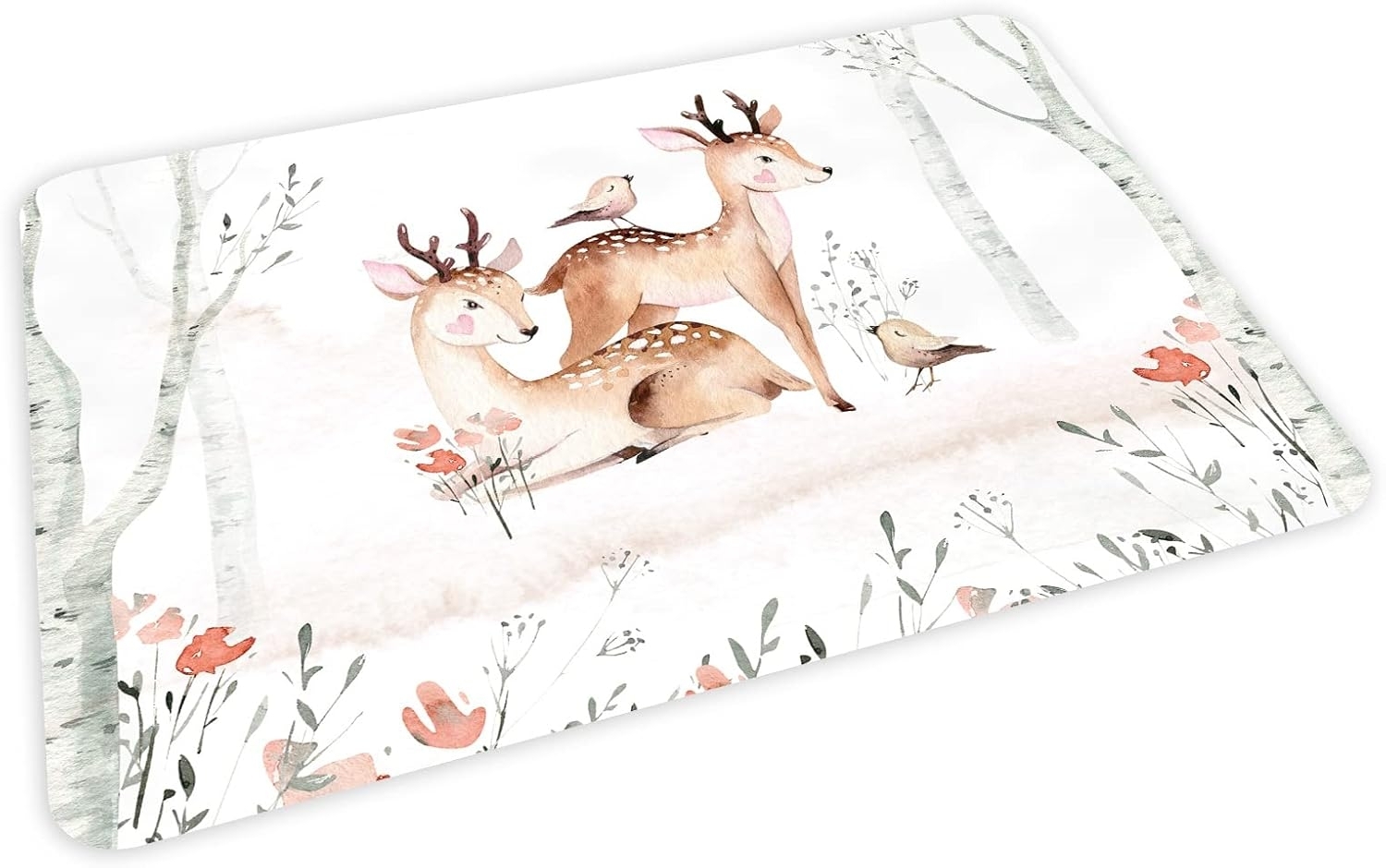 nikima Platzset stabiles Vinyl Tischset Rehe Kinder Platzset abwaschbar, (1-St) Bild 1
