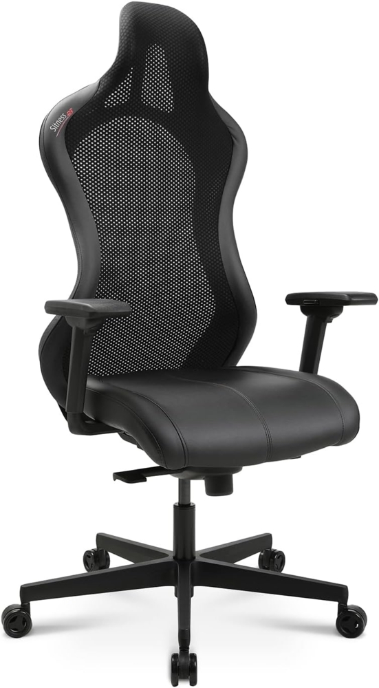 Topstar Bürostuhl Gamingstuhl Sitness RS Sport Plus Continental Kunstleder inkl. Armlehnen schwarz Bild 1