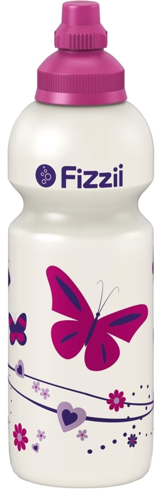 Fizzii Trinkflasche Schmetterling 600ml. auslaufsicher Bild 1