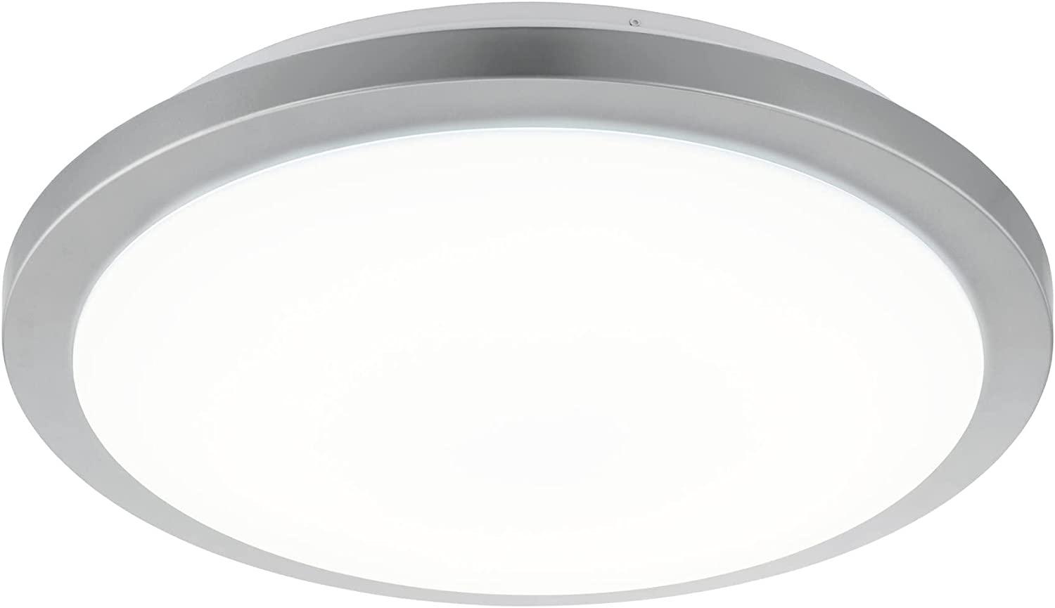 Eglo 97326 LED Deckenleuchte COMPETA-ST weiß, silber Ø51cm H:11cm Bild 1