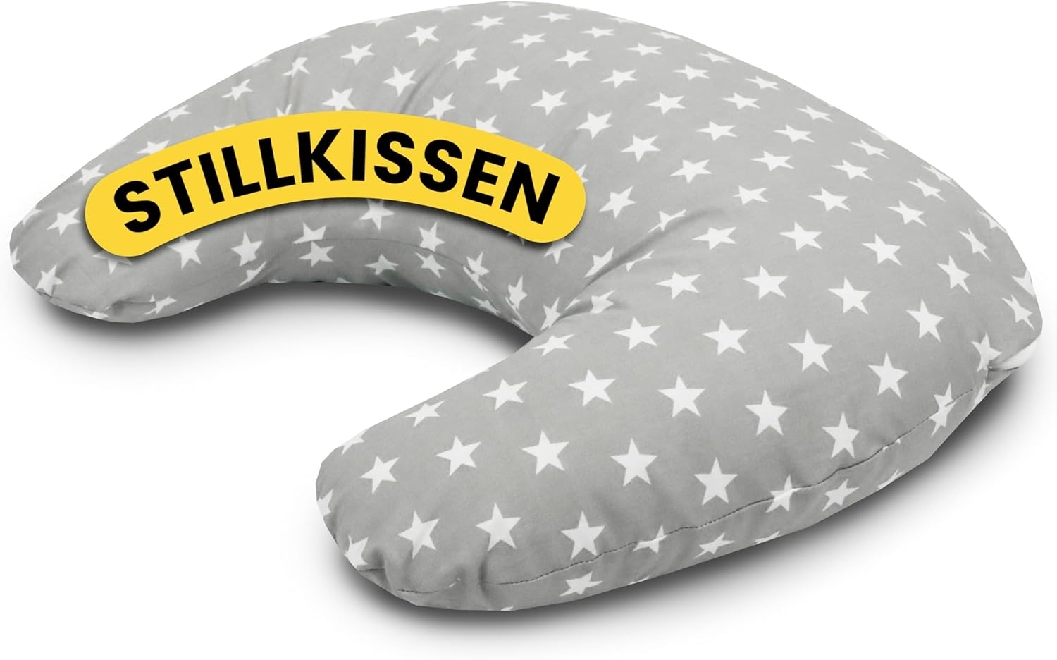 Amilian Stillkissen Lagerungskissen - Seitenschläferkissen - Stillkissen klein, Schwangerschaftskissen zum Schlafen, pregnancy pillow mit Füllung (60x42 cm), für Mütter und Babys Bild 1