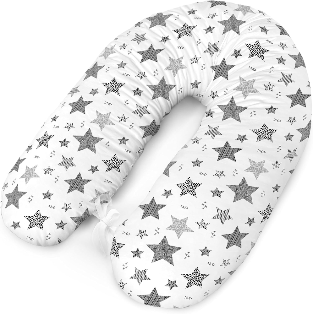 Amilian Stillkissen XXL - Seitenschläferkissen - Schwangerschaftskissen - Lagerungskissen, Pregnancy Pillow - Stillkissen 170 cm - Body Pillow - Schlafkissen Seitenschläfer, Seitenschläferkissen Schwangerschaft - Kissen Bild 1
