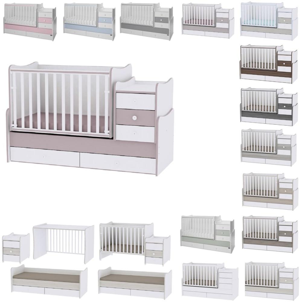 Lorelli 'Maxi Plus New' Babybett mit Schaukelfunktion beige Bild 1