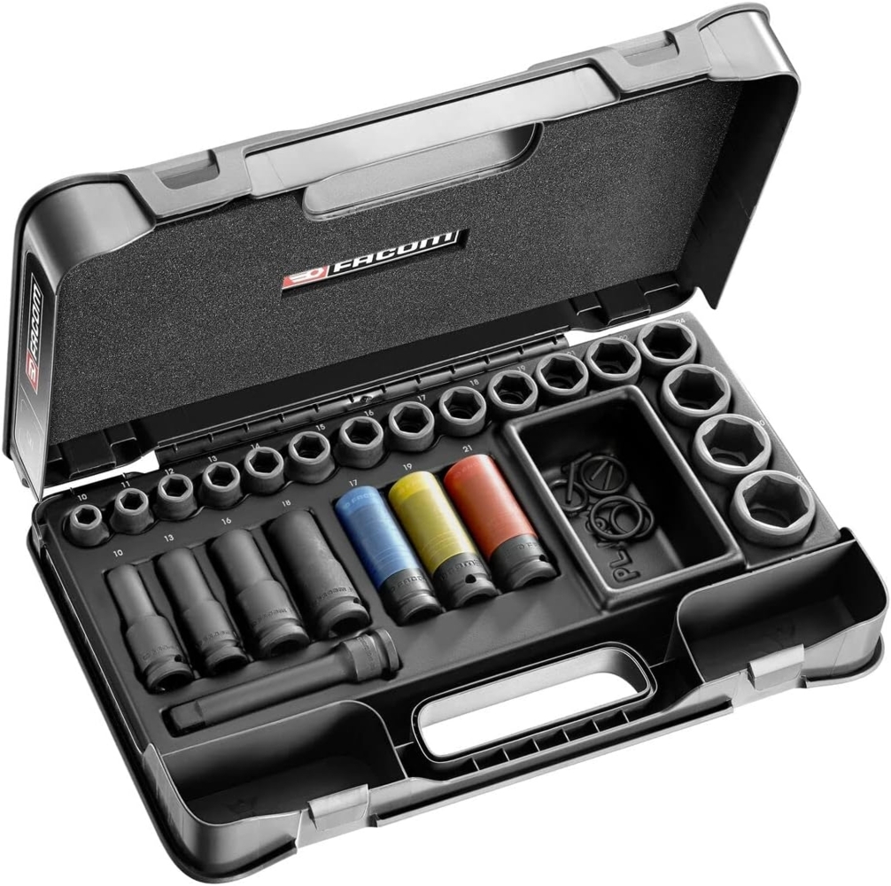 Facom IMPACT-Steckschluessel 1/2Z, Set 27-tl Bild 1
