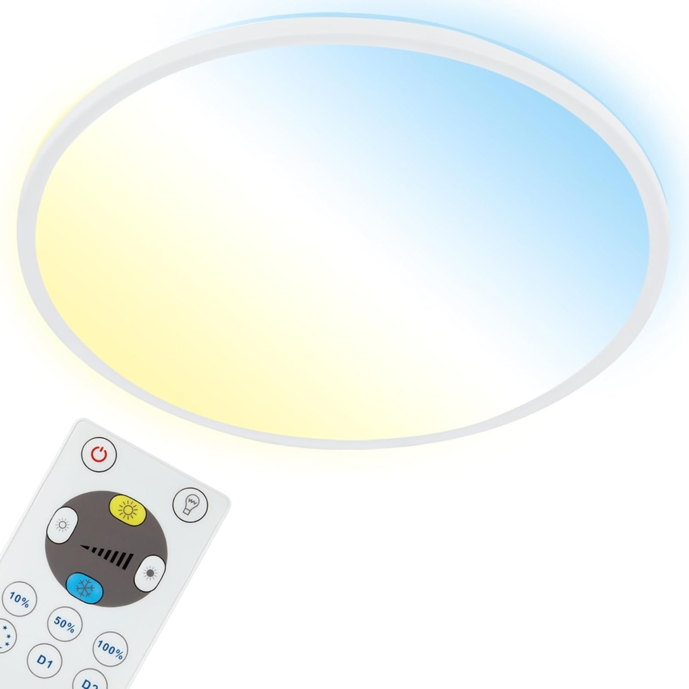 LED-Deckenleuchte, SLIM, LED/230V, 2700 - 6500K 22W, 3. 000 lm Ø 420, Ausl. 29 Bild 1