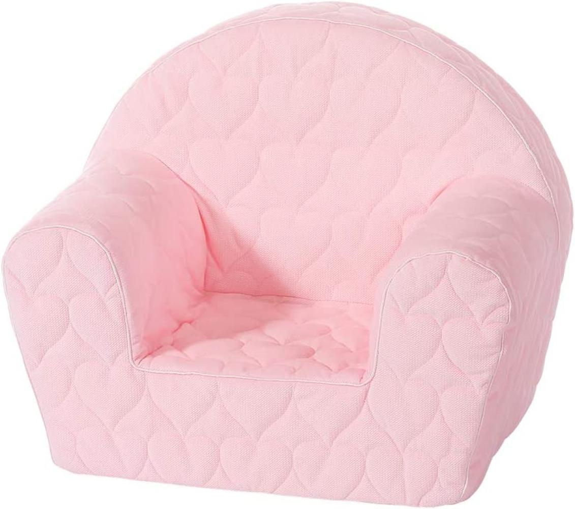 Knorr Toys Kindersessel 'Cosy heart' rose Bild 1