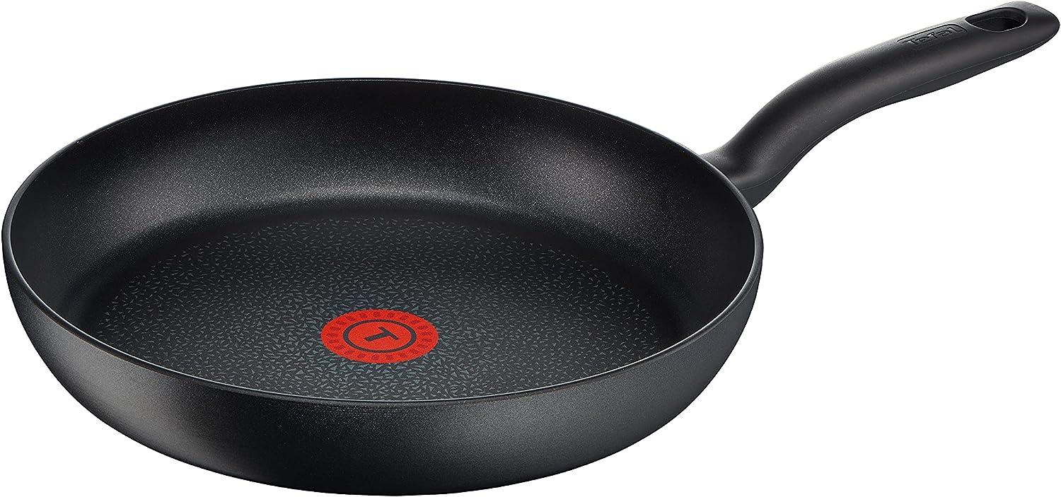 Tefal C69506 Hard Titanium Plus Pfanne | 28 cm | antihaftbeschichtet | Aluminium | schwarz, Induktionsgeeignet Bild 1