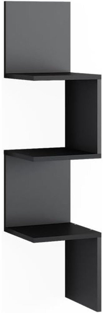 Vicco Eckregal Paolo, Schwarz, 28 x 116.4 cm Bild 1