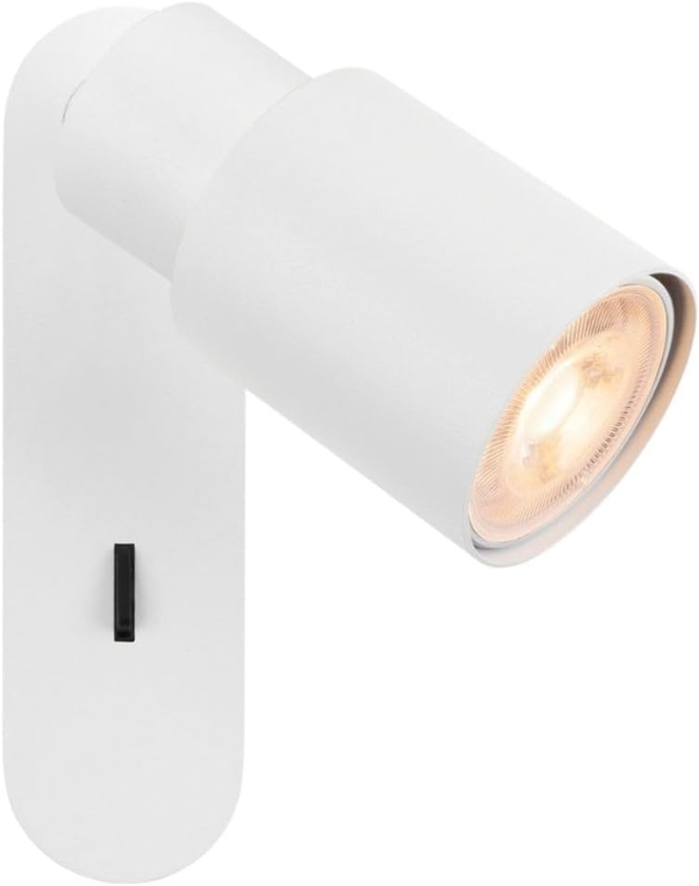 SLV PURI 2.0 Tube, Wand- und Deckenaufbauleuchte, Schalter, rechteckig, 1x max. 6W GU10, weiß - Wand- und Deckenleuchten Bild 1