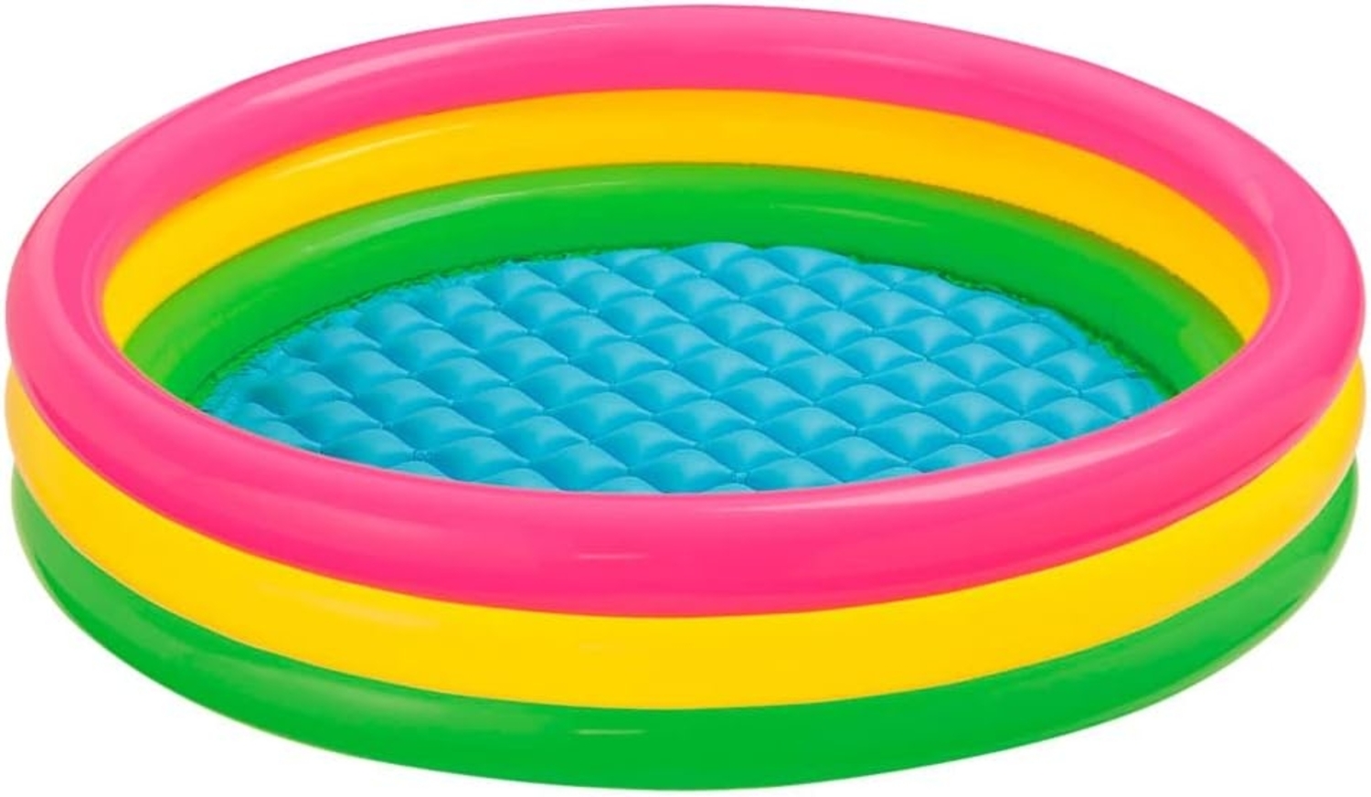 Intex 'Baby Pool Sunset Glow Pool Ø 114x25 cm', rund, mehrfarbig Bild 1