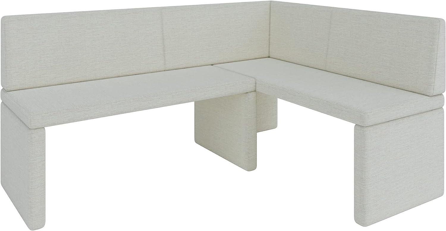 Eckbank Akiko Corner Bench - Eckbankgruppe für Ihrem Esszimmer, Küche modern, Sitzecke, Essecke. Perfekt für Küche, Büro und Rezeption. Solide und Starke Verarbeitung. (INARI 22, 196x142 cm rechts) Bild 1