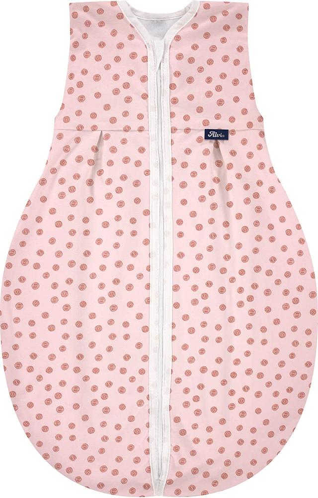 Alvi Kugelschlafsack Molton Organic Cotton Curly Dots 110 Bild 1