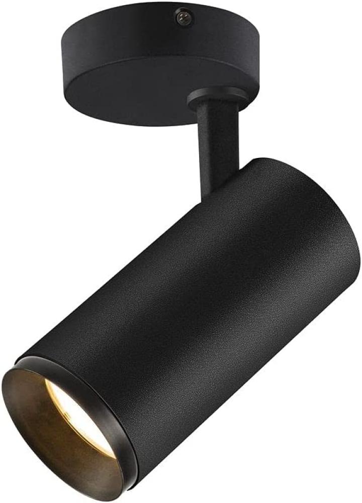 SLV 1004196 NUMINOS SPOT PHASE M LED Deckenaufbauleuchte schwarz 2700K 60° Bild 1