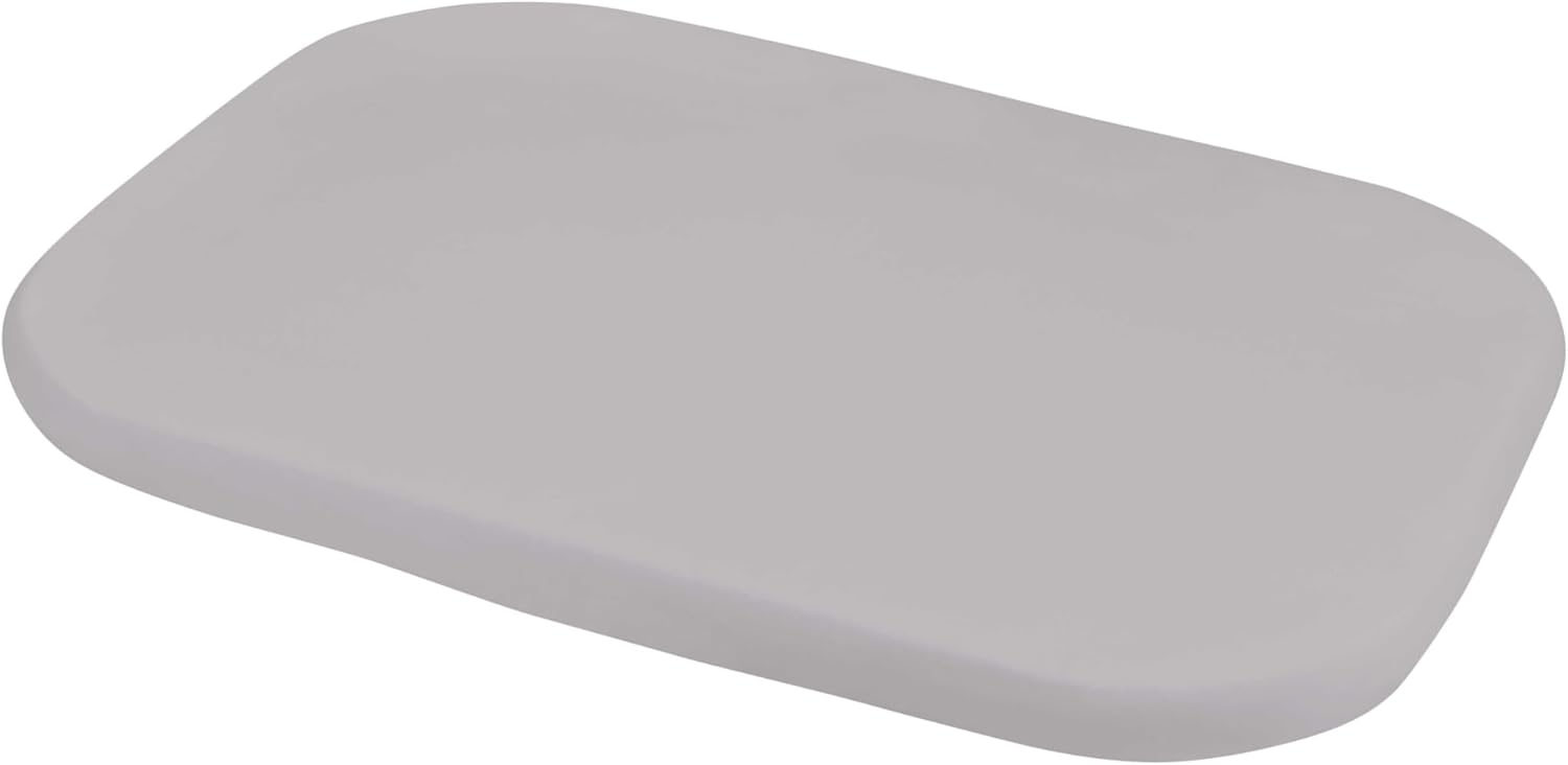 Spannbetttuch für Waldin Babybett 5in1 - Bettwäsche für Kinderbetten- Pflegeleichte, superweiche und strapazierfähige Baumwolle 1er Set, Grau Bild 1