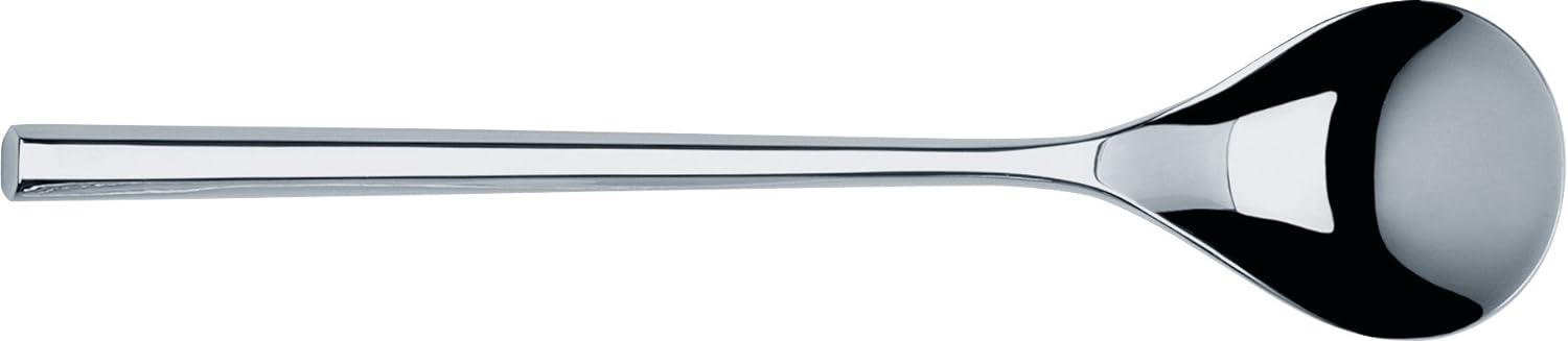 Alessi MU Tafellöffel, Edelstahl, Silber, 20 x 5 x 3. 5 cm, 6-Einheiten Bild 1